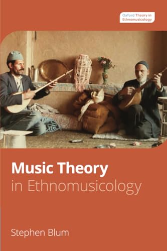 Book cover: musicians with stringed instruments and text "Music Theory in Ethnomusicology".