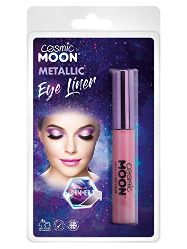 Smiffys Cosmic Moon Metallic Eye Liner, Pink