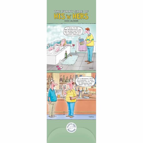 Funny Side Of His N Hers Planner Slim Ca