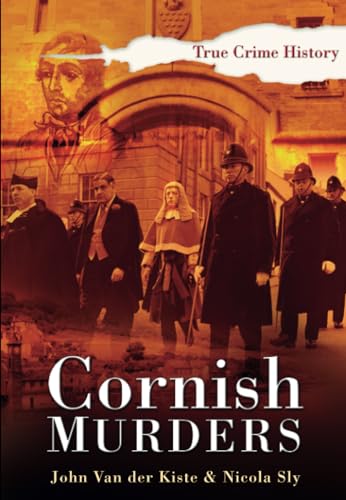 Book cover: “Cornish Murders” with historical figures in dark clothing.