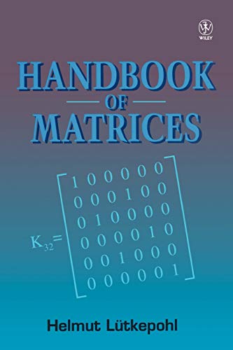 Handbook of Matrices