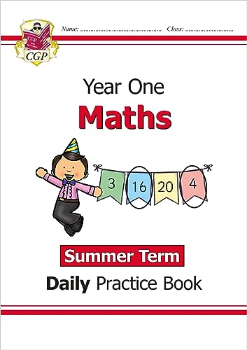 KS1 Maths Year 1 Daily Practice Book: Summer Term (CGP Year 1 Daily Workbooks)