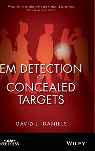 Book cover with silhouettes and red text: "EM Detection of Concealed Targets.