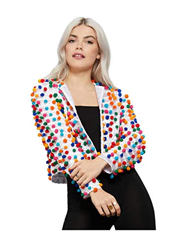 Adult Fever Pom Pom Festival Jacket Dress size LARGE/EXTRA LARGE