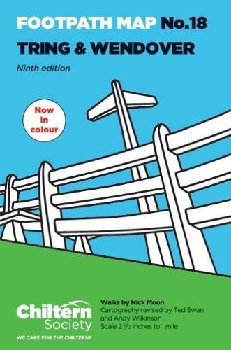 Chiltern Society Footpath Map No. 18 Tring and Wendover : Ninth Edition - In Colour : 18