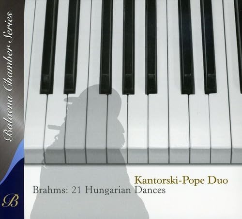 Kantorski-pope Duo - Brahms: 21 Hungarian Dances [CD]