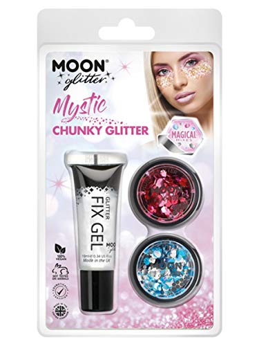 Moon Glitter Mystic Chunky Glitter, Mixed Colours