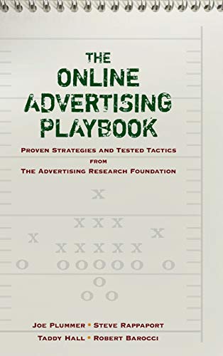 The Online Advertising Playbook: Proven Strategies and Tested Tactics from the Advertising Research Foundation