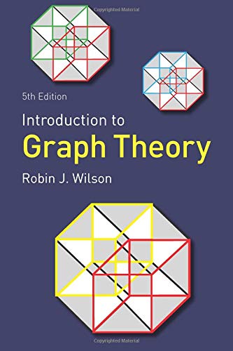 Book cover: "Introduction to Graph Theory" with geometric diagrams.