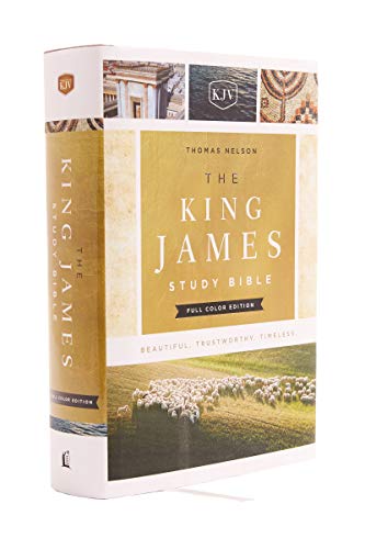 The King James Study Bible, Hardcover, Full-Color Edition: Holy Bible, King James Version