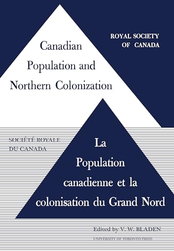 Canadian Population and Northern Colonization
