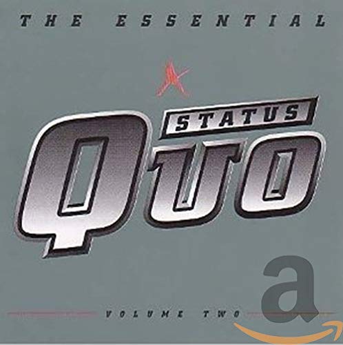 CD cover for Status Quo’s “The Essential Vol. 2” with band logo.