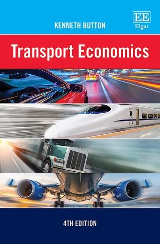 Book cover for "Transport Economics" featuring cars, trains, trucks, and planes.