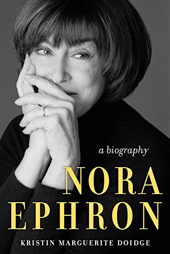 Book cover with Nora Ephron's name and a portrait of the American writer.