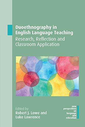 Book cover with colorful overlapping circles and text: "Duoethnography in English Language Teaching.