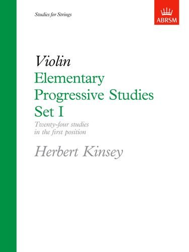Elementary Progressive Studies, Set I for Violin: Violin Set 1 (Elementary Progressive Studies (ABRSM))
