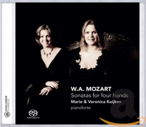 Mozart / Kuijken - Mozart: Sonatas for Four Hands K448, 497, 521 [CD]
