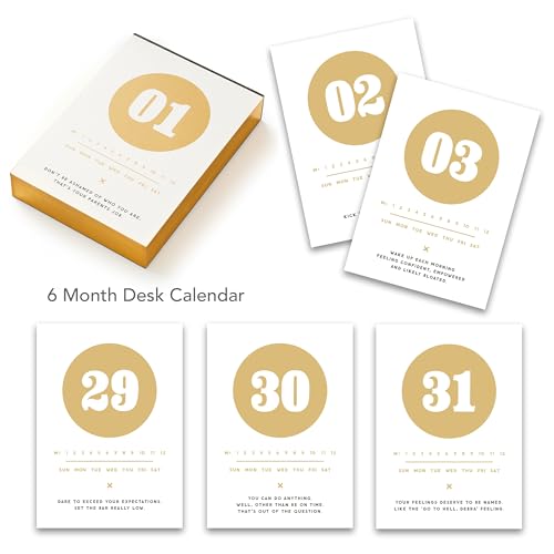 Make My Day Undated Desk Calendar