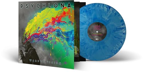 Psychlona - Warped Vision (blue/white Marble Vinyl) [VINYL]
