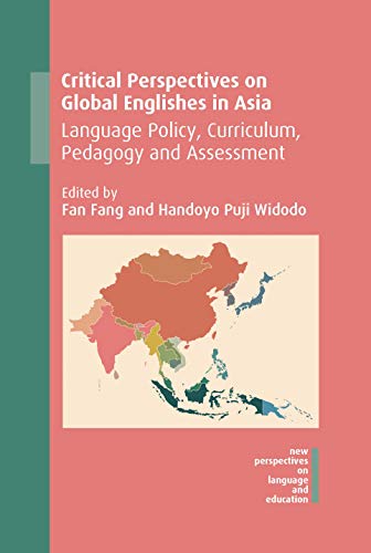 Book cover with map of Asia and title: "Critical Perspectives on Global Englishes in Asia.
