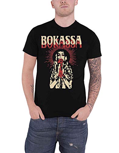 Bokassa T Shirt Walker Texas Danger Band Logo Official Mens Black XXL