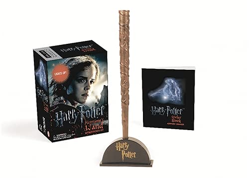 Harry Potter Hermione's Wand and Sticker Kit: Lights Up! (Rp Minis)