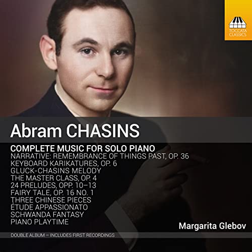 Glebov - CHASINS:COMPLETE PIANO MUSIC [CD]