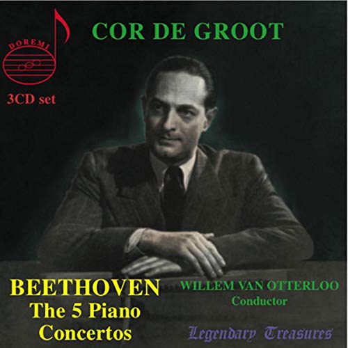 De Groot - Beethoven: The 5 Piano Concertos (3CD) [CD]