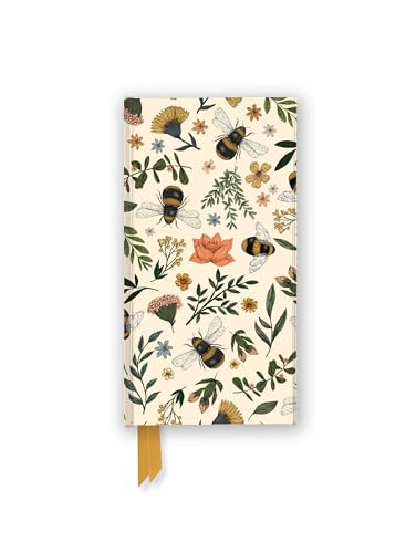 Jade Mosinski: Garden Bees (Foiled Slimline Journal)