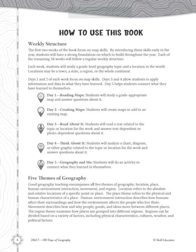 180 Days™: Geography for Sixth Grade : Practice, Assess, Diagnose