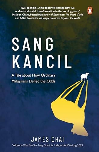 Book cover: "Sang Kancil" with illustration of a mousedeer and bag.