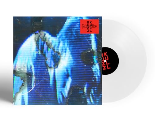 Vinyl record of Buzz Kull’s “Fascination,” with abstract blue cover art.