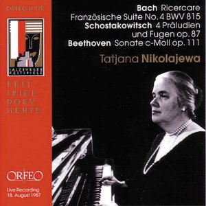 Tatjana Nikolajewa - SHOSTAKOVICH:NIKOLAJEWA [CD]