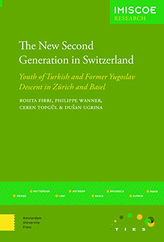 Green book cover with white text about youth in Switzerland.