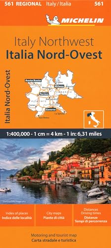Italy Northwest - Michelin Regional Map 561 : Map
