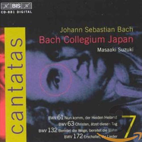 Bach Collegium Japan - Bach: Cantatas, BWV 63, 61, 132, 172, Vol. 7 [CD]