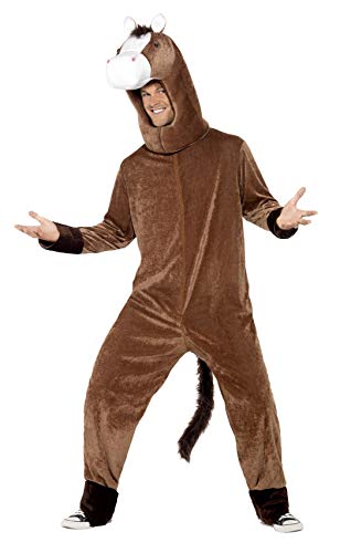 Smiffys Horse Costume, Brown, One Size