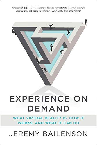 Book cover with an Escher-like staircase and the title “Experience on Demand.”