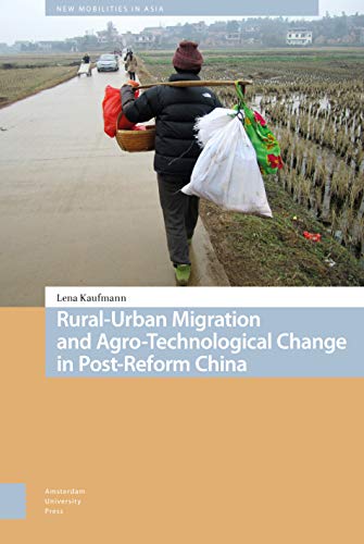 Book cover depicting a person carrying goods on a rural road in China.