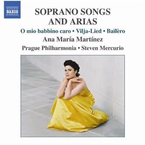 Martinezprague Pomercurio - MARTINEZ, Ana Maria: SOPRANO SONGS AND ARIAS [CD]
