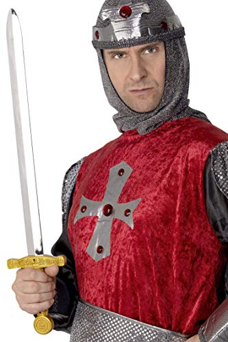 Smiffys Straight Hilt Sword Knights, 65 cm