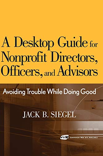 A Desktop Guide for Nonprofit Directors
