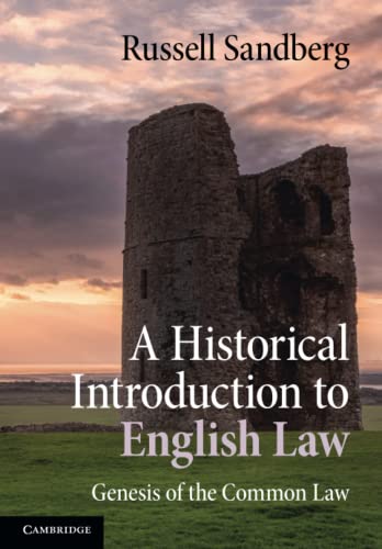 A Historical Introduction to English Law: Genesis of the Common Law