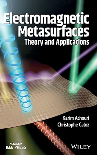 Electromagnetic Metasurfaces: Theory and Applications