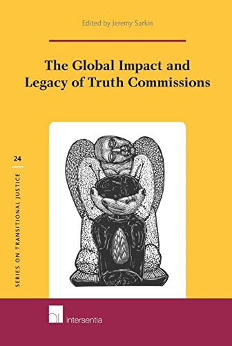 Book cover: "The Global Impact and Legacy of Truth Commissions" with sculpted figure.