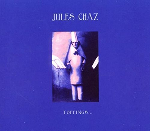 Blue album cover featuring a person in a conical hat and red robe.