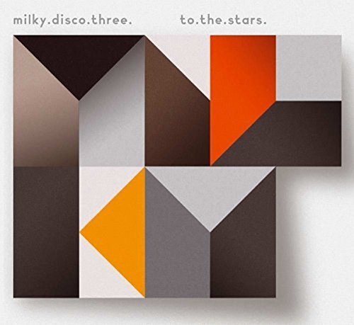 CD cover with abstract geometric shapes in orange, brown, and gray.