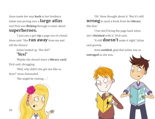 Famous Five Colour Short Stories: The Library Mystery