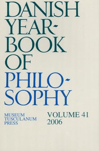 Danish Yearbook of Philosophy : Volume 41