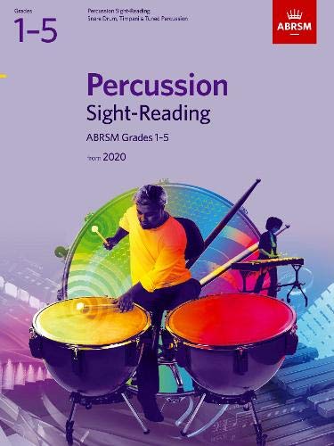 Percussion Sight-Reading, ABRSM Grades 1-5: from 2020 (ABRSM Sight-reading)
